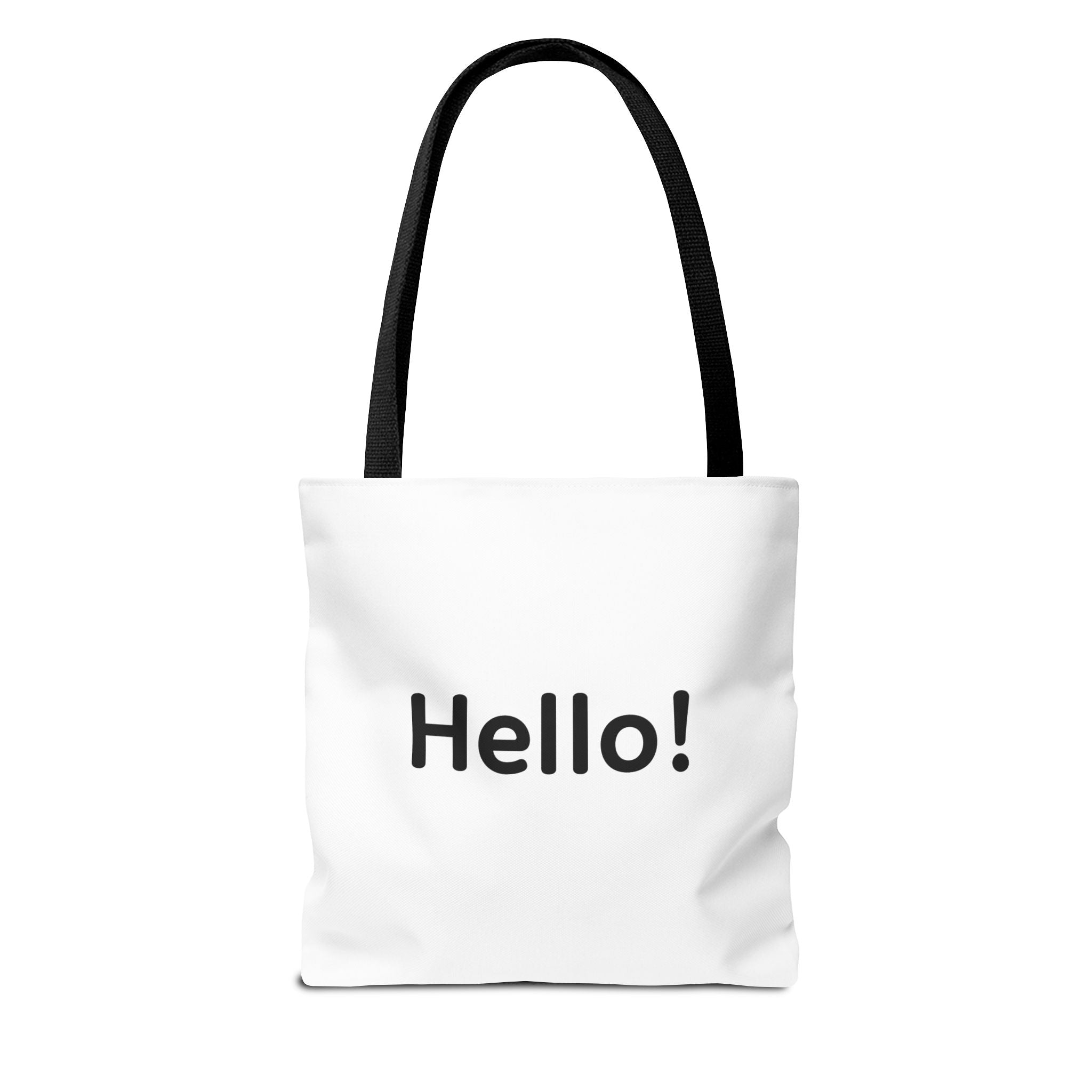 Hello / 안녕! Printed Tote Bag